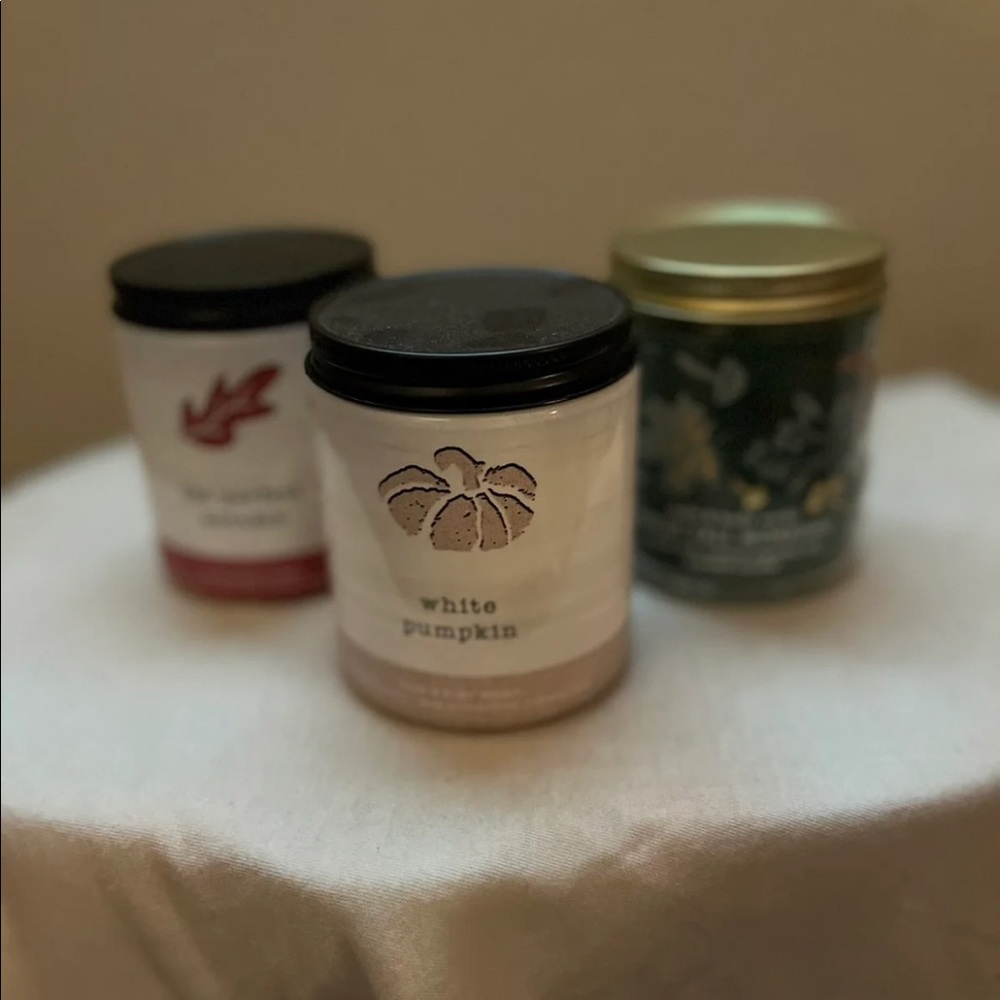 Bath and Body Works candles